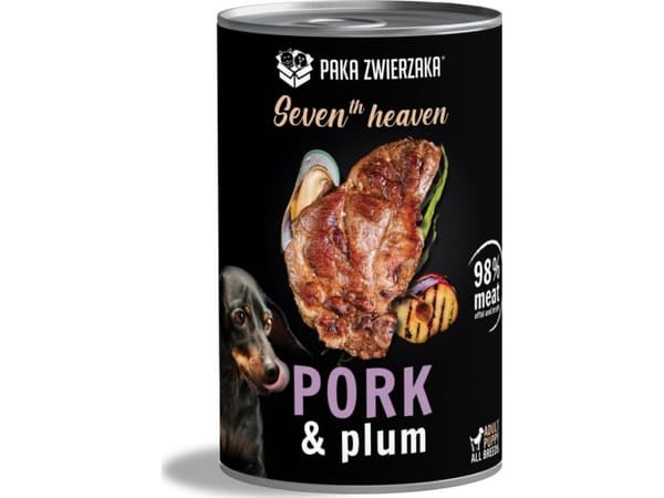 Pet Pack Våtmat svinekjøtt og plomme (svinekjøtt og plomme) 400g