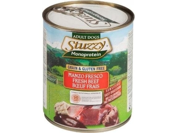 Agras Pet Foods STUZZY Monoprotein FRESH wołowiną 800g