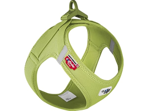 Curli Vest sele Clasp Air-Mesh Lime L