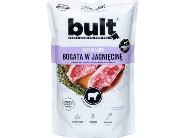 BULT Bult Våt hundmat Köttbullar med lamm 500g