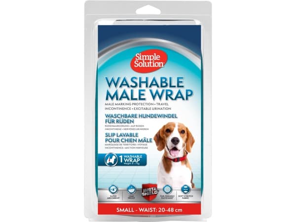 Simple Solution Washable Male Wrap - Small - International