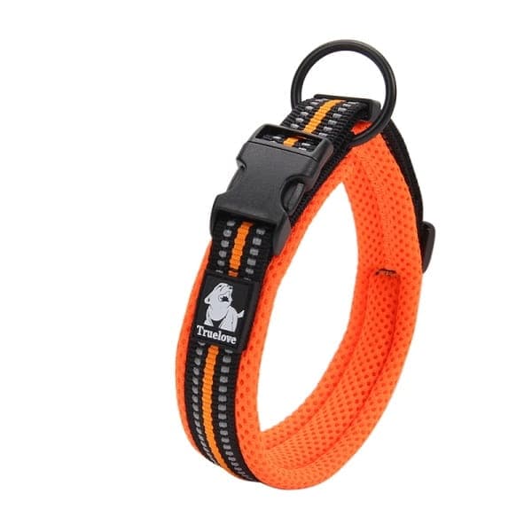 Aktivt Orange TrueLove Hundhalsband Välj storlek: L