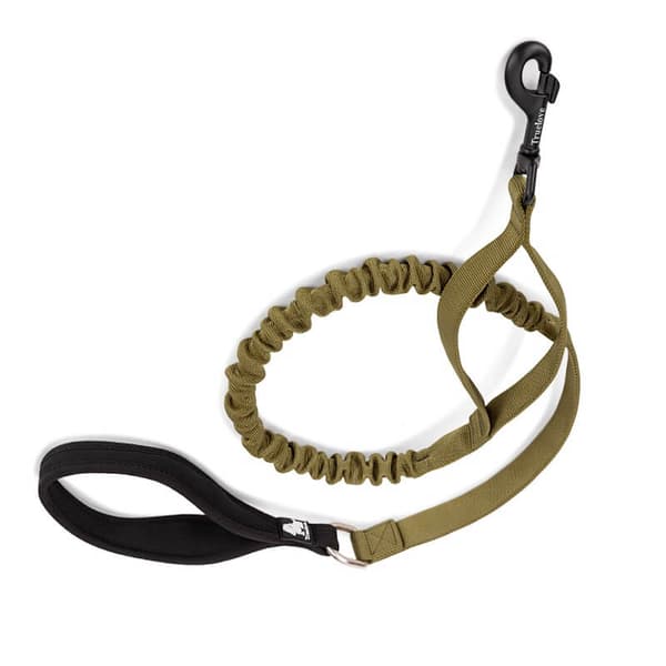 Adventure TrueLove Khaki Shock Absorber Leash Vælg størrelse: S