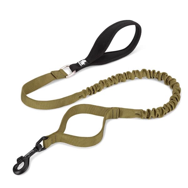 Adventure TrueLove Khaki Shock Absorber Leash Vælg størrelse: S