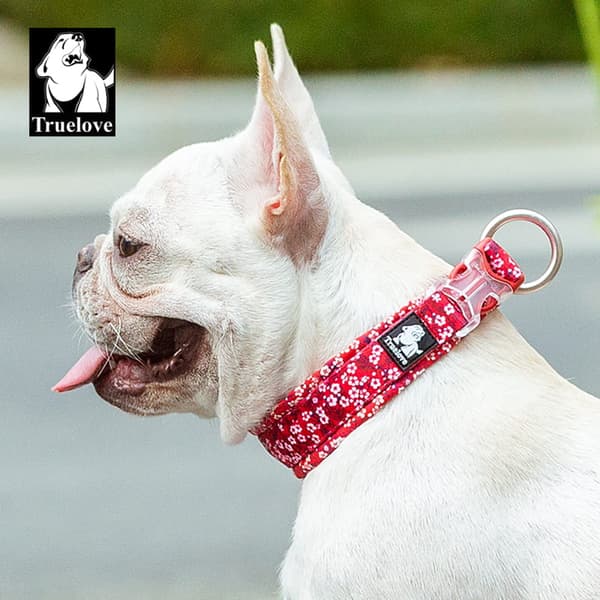 Blossom TrueLove hundehalsbånd rød Vælg størrelse: XXL