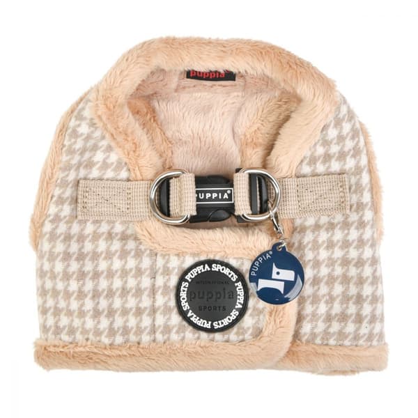 Varm sele/vest PUPPIA Shepherd beige L
