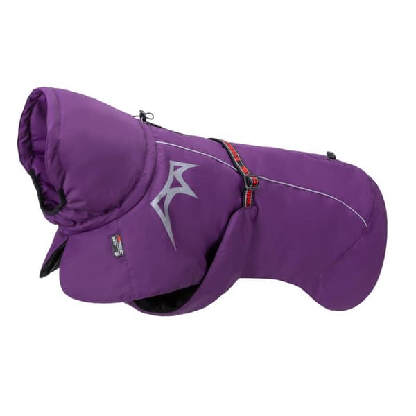 Varm vandtæt hundejakke Eco Truelove lilla størrelse: 60 cm