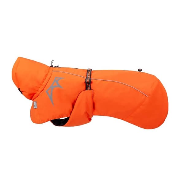 Varm vattentät hundjacka Eco Truelove orange storlek: 55cm