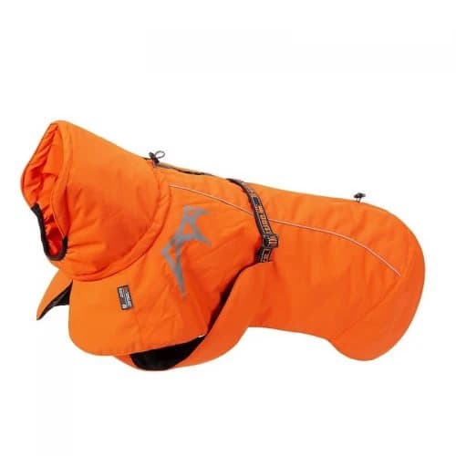 Varm vattentät hundjacka Eco Truelove orange storlek: 55cm
