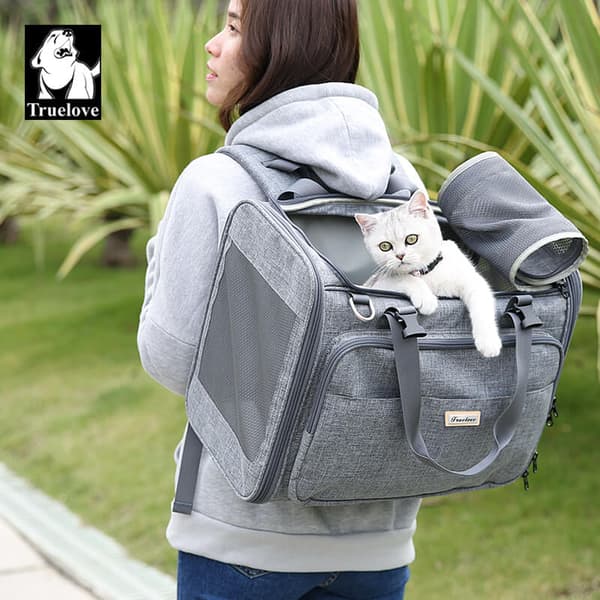 Hunde-/katte-rygsæk Baggy Truelove blå