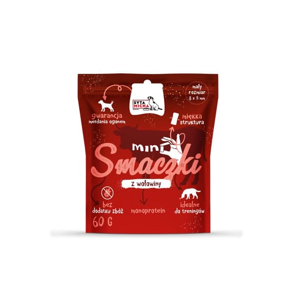 Beef Syta Michan MINI-herkut pennuille ja pienille koirille