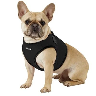 PUPPIA Mjuka Svarta Hängslen/Väst Välj storlek: L