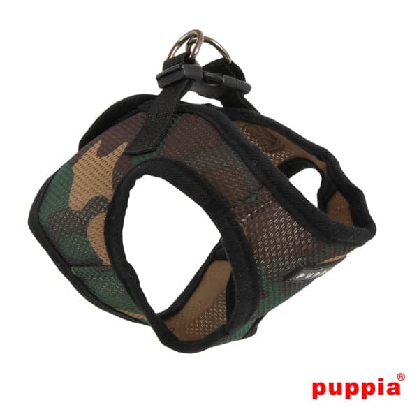 PUPPIA Mjuka kamouflagehängslen/väst Välj storlek: L