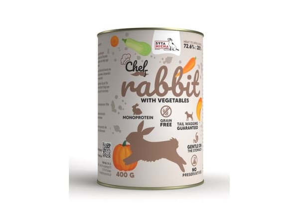 SYTA MICHA Märkäruoka Kani vihannesten kanssa 400g