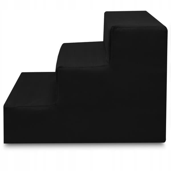 Hundetrappe til sofa og seng sort York bulldog HUGGY DOGGY Climber S