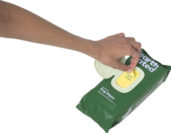 Earth Rated 100 wipes, Lavender, 20x20 cm