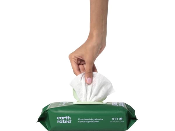 Earth Rated 100 wipes, Lavender, 20x20 cm