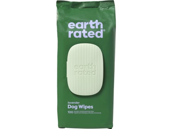 Earth Rated 100 wipes, Lavender, 20x20 cm