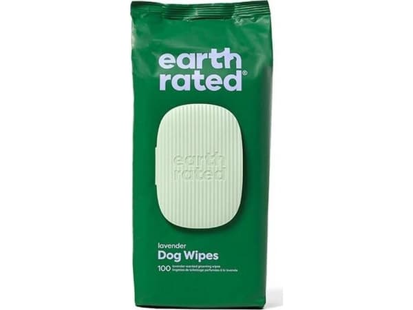 Earth Rated 100 wipes, Lavender, 20x20 cm