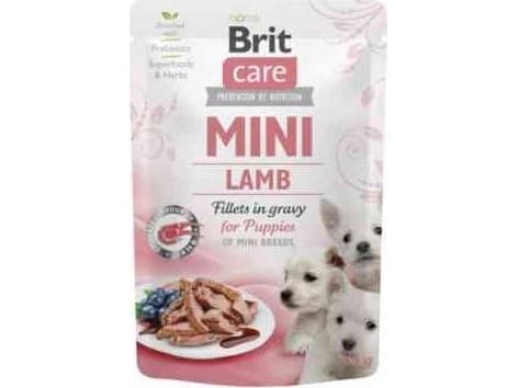 Brit Care Mini Puppy Lamb med lamm för valpar av små raser 85 g.