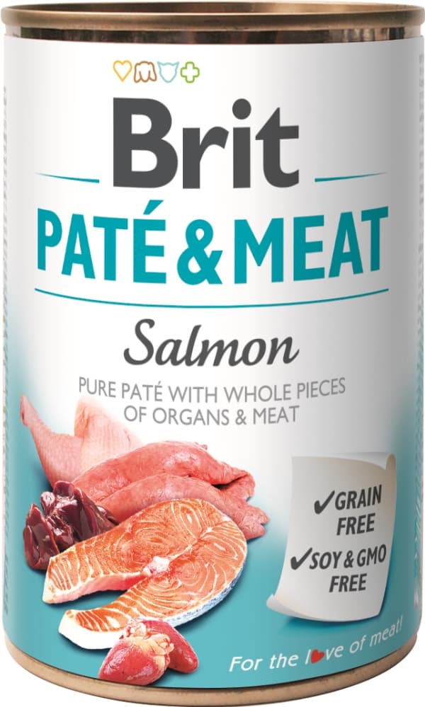 Brit Pate&Meat Salmon 400g