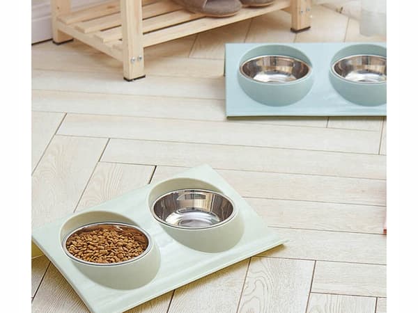 VERK GROUP - Dobbelt skål til hund og kat