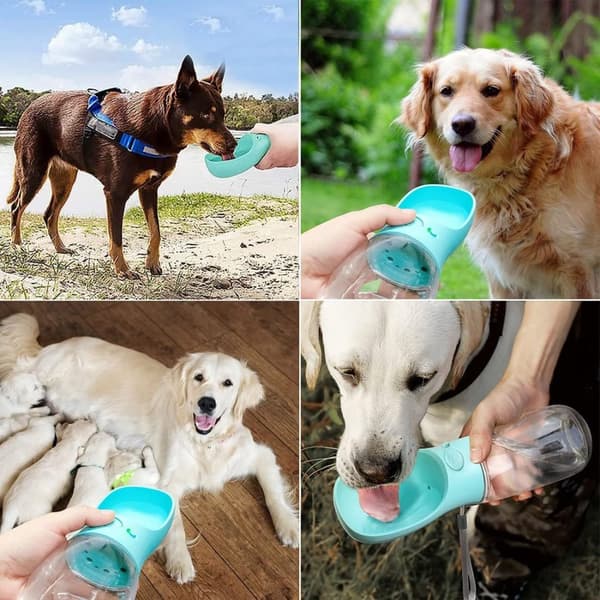 Vattenflaska för Hund / Hundflaska 350ml