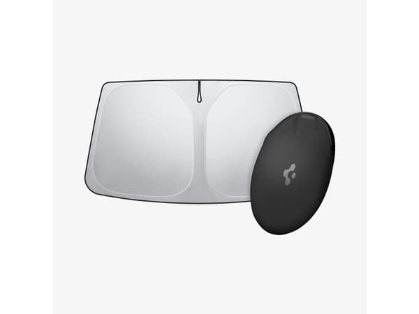 Spigen CryoShade, Bil, Grå, Nylon, Monokromatisk, Front, Velcro
