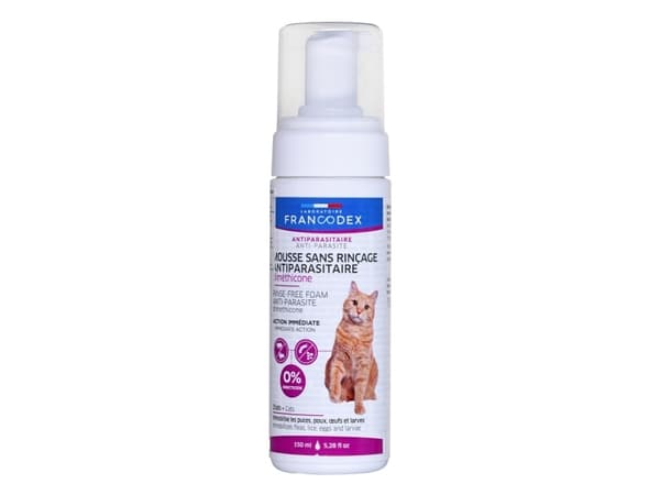 Francodex Francodex huuhteleva vaahto dimetikonilla kissoille 150ml
