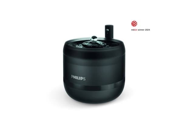 Philips 3000-serie Pet Series PAW3210/02 Vattenskål, automatisk vattendispenser för husdjur, plast, svart, inomhus, universal, 2,2 L