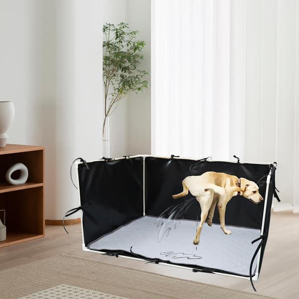 Puppy Tissepudeholder, Høje Vægge, Nem Rengøring, Justerbart Design