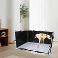 Miniatyrbillede 2 af 4: Puppy Tissepudeholder, Høje Vægge, Nem Rengøring, Justerbart Design