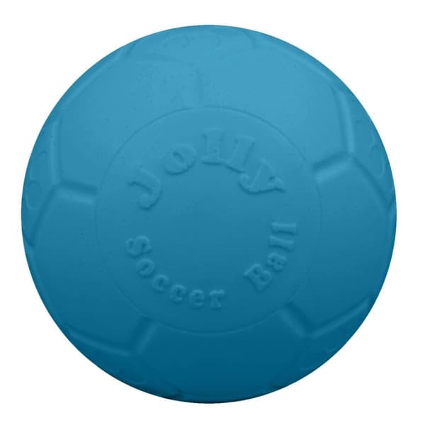 Jolly Pets Jolly Soccer Ball Ocean Blue 6 inches