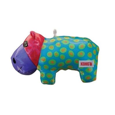 KONG Shieldz Hippo Dog Toy