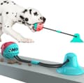Miniatyrbild 1 av 11: Multifunktionell hund katt säker elastisk rengöring tänder boll