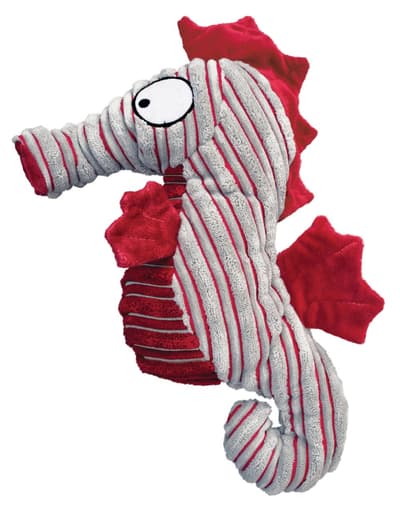 KONG Leke CuteSeas Seahorse Rød S 18cm
