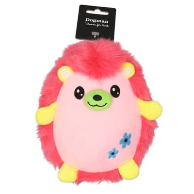 Dogman Leke Pinnsvin Rosa M 18cm