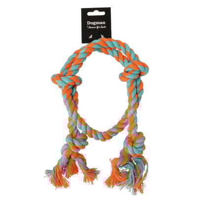 Dogman Leke Tau-ring Flerfärgad M 30cm