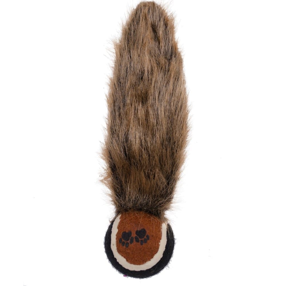 Dogman Leksak Boll med svans M 25cm