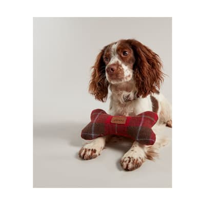 Rosewood Bone Tweed plysch hundleksak
