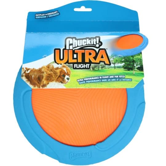 Chuckit Ultra Flight - Erityinen EZ-reuna helpottaa noutoa sinulle ja koirallesi - 3 kpl