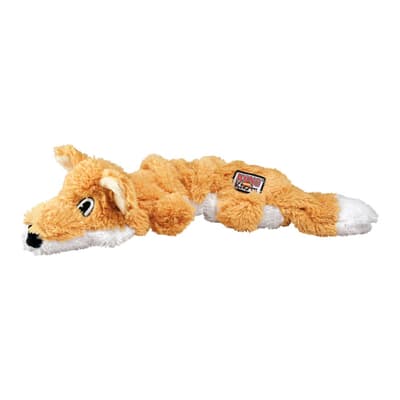 KONG Leke Scrunch Knots Fox Oransje M 36cm