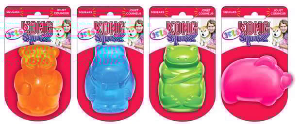 KONG Leksak Squeezz Jels M 7,5cm