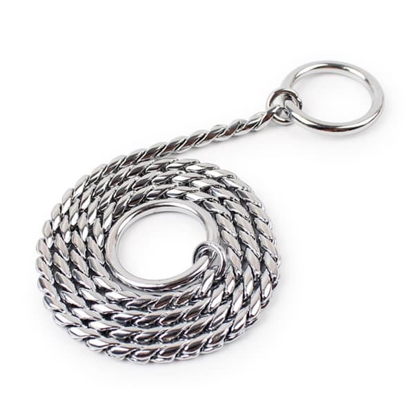 Hundhalsband av Silverkedja