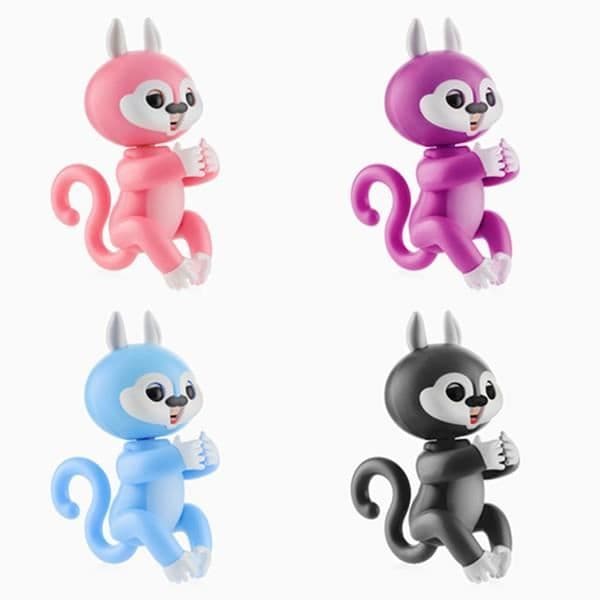 Squirrel figurine - Sensor - Microphone - Speaker - Movement - Sound - Blue