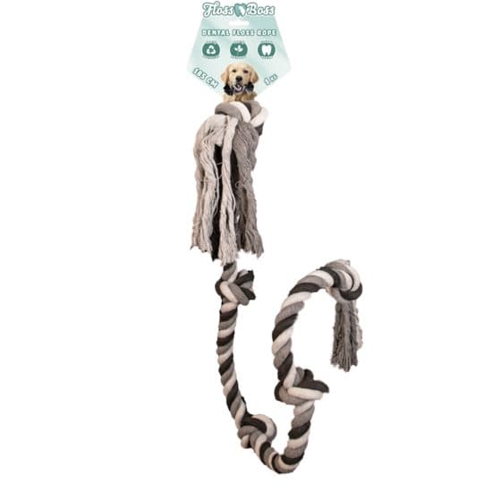 Floss Boss Dental Rope 5 knot - Hammaslankaa köysi pitkäaikaiseen nautintoon 185 cm