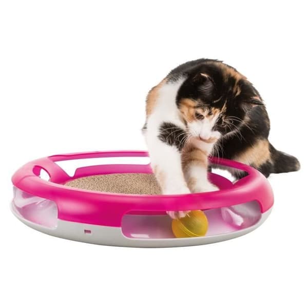 Race &amp; Scratch kattleksak - Plast - ø 37 cm