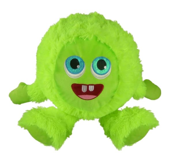 SPORTME FUZZY MONSTER 30 CM - GRÖN