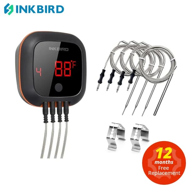 BBQ Köttkokningstermometer, Bluetooth-anslutning, Magnetisk design