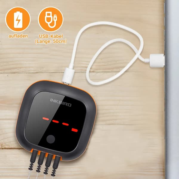 BBQ Köttkokningstermometer, Bluetooth-anslutning, Magnetisk design